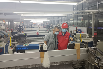 國網靈武供電公司為羊絨紡織產業鏈發展注入&ldquo;靈電動力&rdquo;